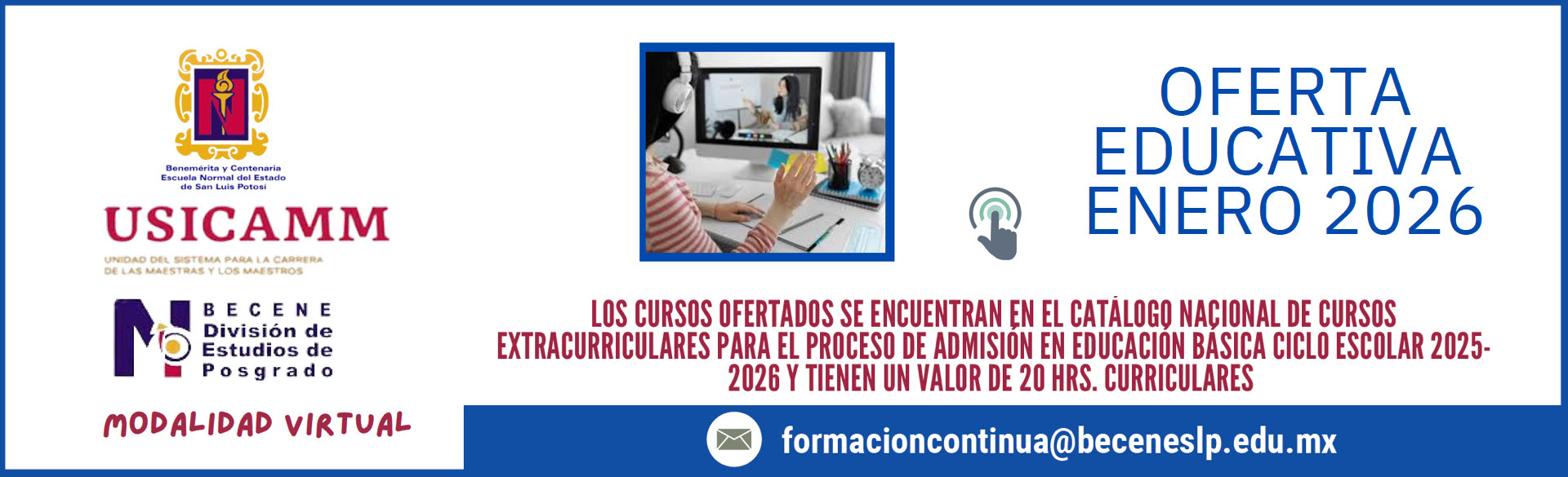 Oferta Académica enero 2026.