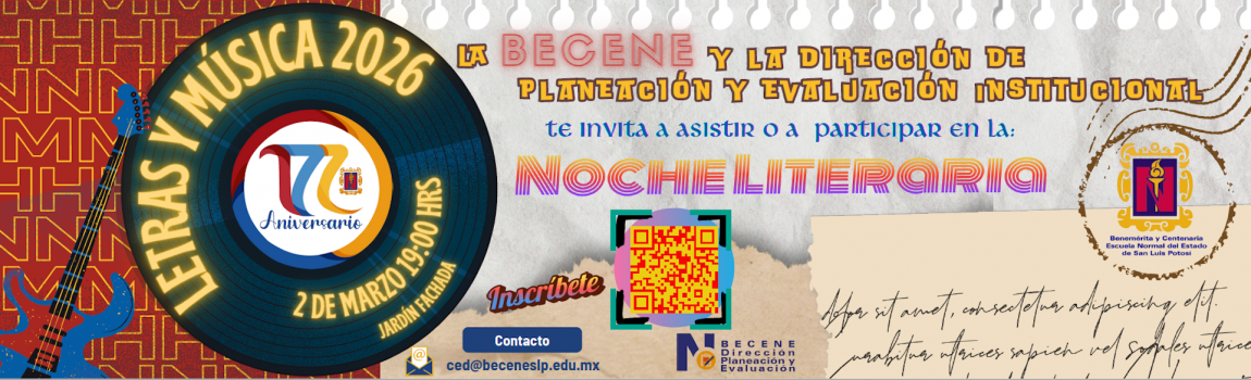 Noche Literaria 2026.