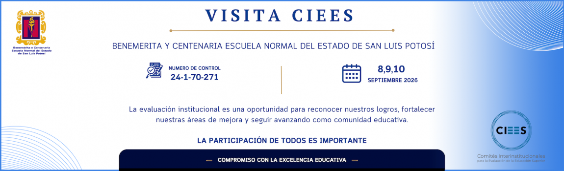 Visita CIEES Septiembre 2026.